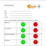 Kuvakaappaus arviointilomakkeen luomisesta Libreoffice ohjelmassa