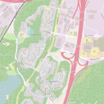 Kuvakaappaus Peltolammin alueesta Openstreetmap palvelussa